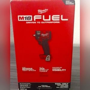 BRAND NEW - Milwaukee M18 FUEL 3/8" Compact Impact Wrench w/ Friction Ring